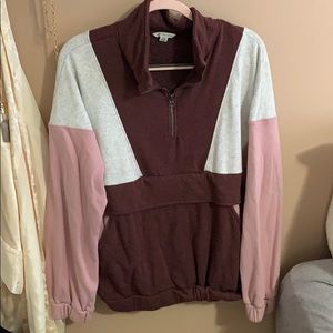 Quarter zip sweatshirt